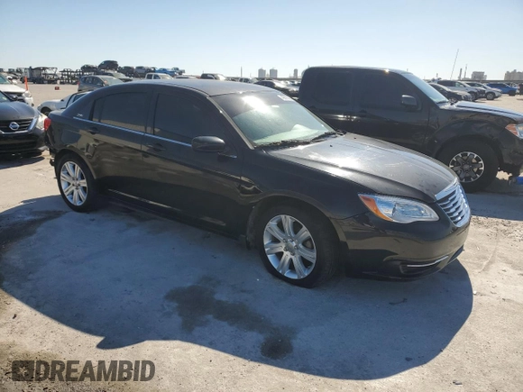 2014 Chrysler 200 LX with VIN 1C3CCBAG7EN101336, listed as a Copart auction lot 49873065 with 159,348 mi miles and Salvage Title. Bid and sale history available at carsss.com. Image 4.