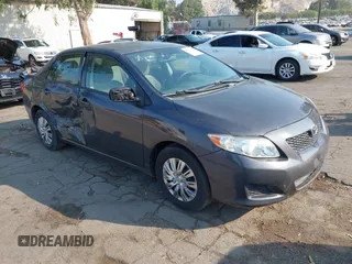 2009 Toyota Corolla with VIN JTDBL40E99J032567, listed as a IAAI auction lot 42744327 with 139,877 mi miles and . Bid and sale history available at DreamBid. Image 1.