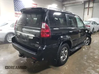 2009 Lexus GX 470 with VIN JTJBT20X990175379, listed as a Copart auction lot 81489044 with 135,386 mi miles and Salvage Title. Bid and sale history available at carsss.com. Image 3.
