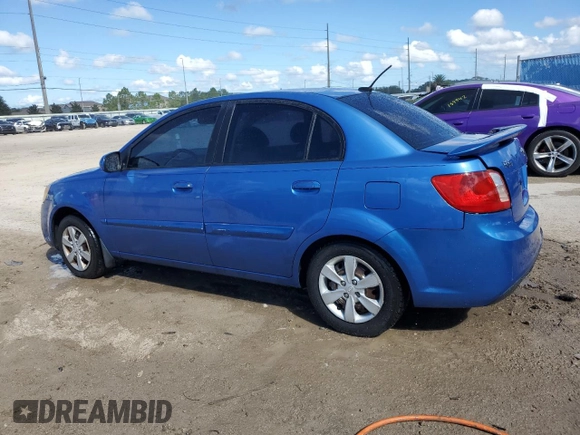 2010 Kia Rio LX with VIN KNADH4A33A6632951, listed as a Copart auction lot 72629144 with 168,289 mi miles and Salvage Title. Bid and sale history available at DreamBid. Image 2.