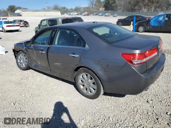 2012 Lincoln MKZ with VIN 3LNHL2GC8CR839500, listed as a Copart auction lot 80029124 with Not Provided miles and Clean Title. Bid and sale history available at DreamBid. Image 2.
