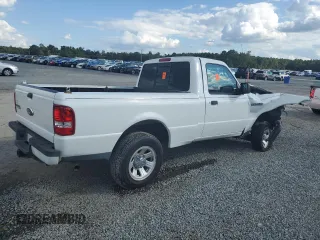 2011 Ford Ranger XL with VIN 1FTKR1AD9BPA33384, listed as a Copart auction lot 72425284 with 136,636 mi miles and Salvage Title. Bid and sale history available at carsss.com. Image 3.
