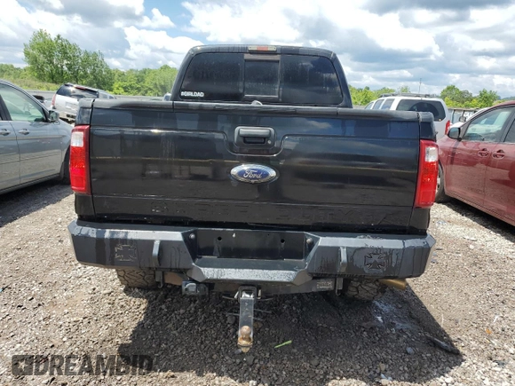 2014 Ford Super Duty F-250 SRW XL with VIN 1FT7W2BT5EEA51486, listed as a Copart auction lot 55016724 with 232,859 mi miles and Salvage Title. Bid and sale history available at carsss.com. Image 6.