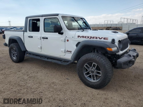 2024 Jeep Gladiator Mojave X z VIN 1C6JJTEG7RL114847, wystawiony jako Copart lot #55635445 z przebiegiem 11 011 mil mil oraz Szkoda całkowita • Salvage title. Historia ofert i sprzedaży dostępna na DreamBid. Obrazek 4.