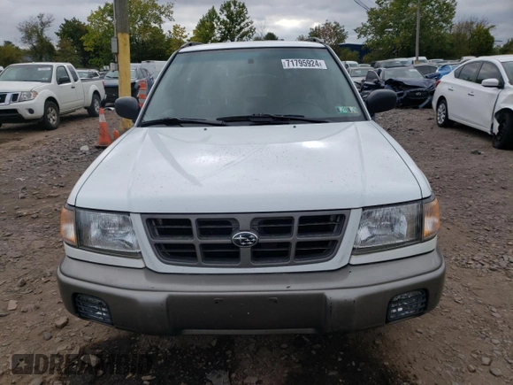 1999 Subaru Forester S with VIN JF1SF6555XH730230, listed as a Copart auction lot 71795924 with 103,455 mi miles and Salvage Title. Bid and sale history available at carsss.com. Image 5.