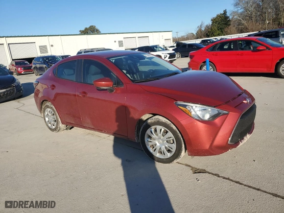 2020 Toyota Yaris Sedan L with VIN 3MYDLBYV5LY716599, listed as a Copart auction lot 42562875 with NaN miles and Salvage Title. Bid and sale history available at carsss.com. Image 4.