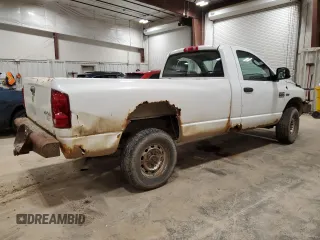 2007 Dodge Ram 2500 ST with VIN 3D7KS26D77G791423, listed as a Copart auction lot 51070605 with 195,997 mi miles and Clean Title. Bid and sale history available at carsss.com. Image 3.