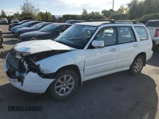 2007 Subaru Forester X w/Premium Pkg with VIN JF1SG65647G736242, listed as a Copart auction lot 80507734 with 102,253 mi miles and Salvage Title. Bid and sale history available at carsss.com. Image 1.