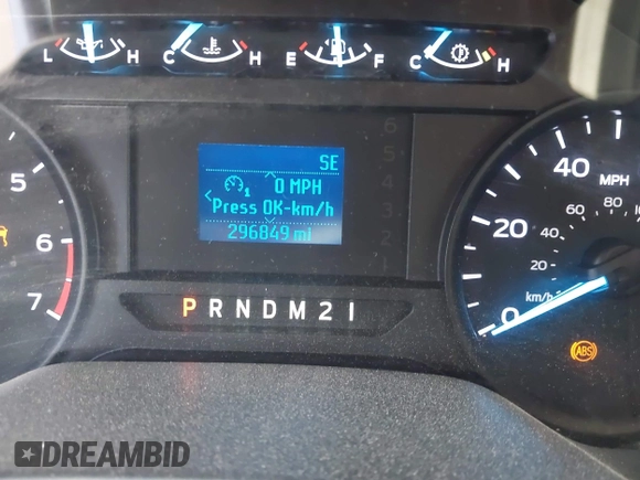 2019 Ford F-250 XL with VIN 1FT7W2B68KEE64279, listed as a IAAI auction lot 42523550 with 296,849 mi miles and . Bid and sale history available at DreamBid. Image 14.