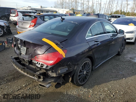2015 Mercedes-Benz CLA 250 with VIN WDDSJ4EB3FN189378, listed as a Copart auction lot 79760243 with 60,225 mi miles and . Bid and sale history available at DreamBid. Image 3.