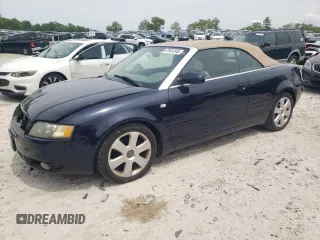 2004 Audi A4 1.8T с VIN WAUAC48H84K006973, выставлен на аукционе Copart как лот 57581245 с пробегом 118 226 миль миль и Чистый • Clean title. История ставок и продаж доступна на DreamBid. Изображение 1.