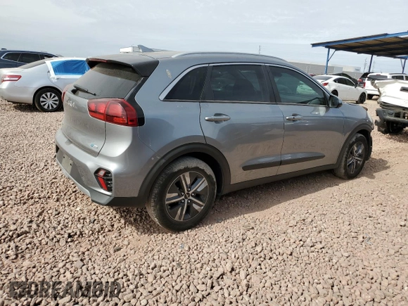2022 Kia Niro LXS with VIN KNDCB3LC9N5541394, listed as a Copart auction lot 44640355 with 67,559 mi miles and Salvage Title. Bid and sale history available at carsss.com. Image 3.