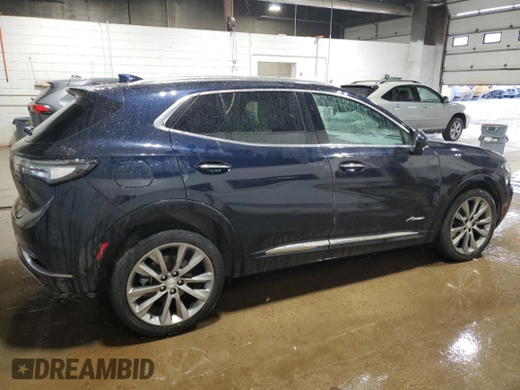 2021 Buick Envision Avenir with VIN LRBFZSR48MD098208, listed as a Copart auction lot 84101754 with 73,237 mi miles and Salvage Title. Bid and sale history available at carsss.com. Image 3.