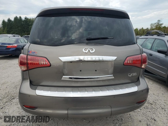 2015 Infiniti QX80 with VIN JN8AZ2NC1F9370326, listed as a Copart auction lot 71500934 with 101,151 mi miles and Salvage Title. Bid and sale history available at carsss.com. Image 6.