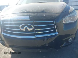 2015 Infiniti QX60 with VIN 5N1AL0MM2FC540171, listed as a IAAI auction lot 41857124 with 124,964 mi miles. Bid and sale history available at carsss.com. Image 6.