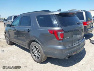 2017 Ford Explorer Sport with VIN 1FM5K8GT4HGB81102, listed as a IAAI auction lot 41967166 with 129,459 mi miles. Bid and sale history available at carsss.com. Image 3.