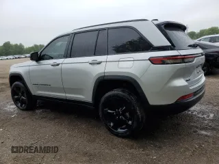 2024 Jeep Grand Cherokee Altitude X with VIN 1C4RJHAG2RC145079, listed as a Copart auction lot 58217615 with 8,135 mi miles and Salvage title. Bid and sale history available at DreamBid. Image 2.