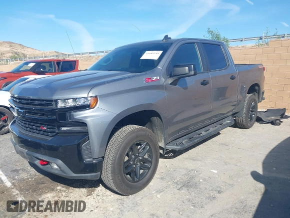 2020 Chevrolet Silverado 1500 LT Trail Boss with VIN 3GCPYFED8LG131487, listed as a IAAI auction lot 41689549 with 87,474 mi miles and . Bid and sale history available at DreamBid. Image 17.