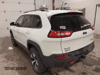 2014 Jeep Cherokee Trailhawk with VIN 1C4PJMBS5EW159912, listed as a IAAI auction lot 41538254 with 166,955 mi miles. Bid and sale history available at carsss.com. Image 3.
