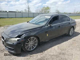 2013 BMW 3 Series 328i xDrive with VIN WBA3B3C51DF537704, listed as a Copart auction lot 49655625 with 98,384 mi miles and Salvage Title. Bid and sale history available at DreamBid. Image 1.
