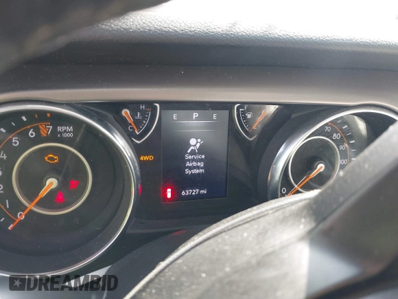 2020 Jeep Wrangler Sport S с VIN 1C4GJXAG3LW275413, выставлен на аукционе IAAI как лот 41884921 с пробегом 63 727 миль миль и . История ставок и продаж доступна на DreamBid. Изображение 7.