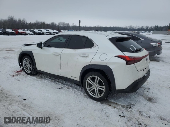 2021 Lexus UX 250h с VIN JTHP9JBH6M2039598, выставлен на аукционе Copart как лот 43122745 с пробегом 66 383 миль миль и Списание • Salvage title. История ставок и продаж доступна на DreamBid. Изображение 2.