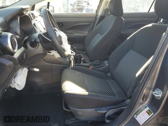 2024 Nissan Versa S with VIN 3N1CN8DV6RL871975, listed as a Copart auction lot 49680405 with 31,801 mi miles and Salvage Title. Bid and sale history available at DreamBid. Image 7.