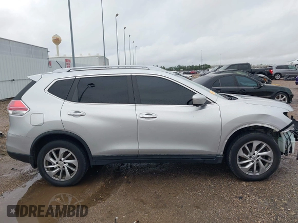 2014 Nissan Rogue SL with VIN 5N1AT2MV9EC766257, listed as a IAAI auction lot 41548179 with 74,628 mi miles. Bid and sale history available at carsss.com. Image 14.