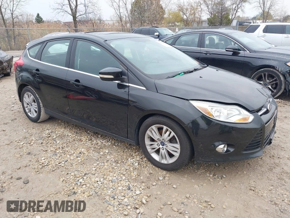 2012 Ford Focus SEL with VIN 1FAHP3M28CL336001, listed as a IAAI auction lot 40876771 with 147,017 mi miles. Bid and sale history available at carsss.com. Image 1.