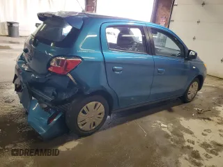 2023 Mitsubishi Mirage ES z VIN ML32AUHJ4PH004528, wystawiony jako Copart lot #56292005 z przebiegiem Nie podano mil oraz Szkoda całkowita • Salvage title. Historia ofert i sprzedaży dostępna na DreamBid. Obrazek 3.