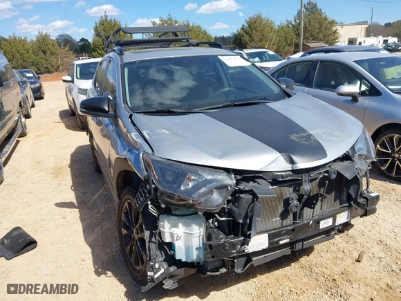 2018 Toyota RAV4 XLE with VIN 2T3WFREV5JW446272, listed as a IAAI auction lot 41897596 with 91,899 mi miles. Bid and sale history available at carsss.com. Image 1.