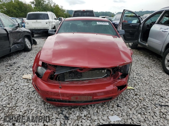 2008 Ford Mustang Deluxe with VIN 1ZVHT80N585206771, listed as a Copart auction lot 72332094 with 344,179 mi miles and Non Repairable. Bid and sale history available at DreamBid. Image 5.