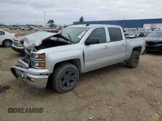 2015 Chevrolet Silverado 1500 LT with VIN 3GCUKREH6FG230810, listed as a Copart auction lot 87923905 with 115,425 mi miles and Clean Title. Bid and sale history available at DreamBid. Image 1.