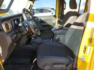 2021 Jeep Wrangler Unlimited Sport Altitude with VIN 1C4HJXDG4MW667091, listed as a Copart auction lot 44780105 with Not Provided miles and Salvage Title. Bid and sale history available at carsss.com. Image 7.