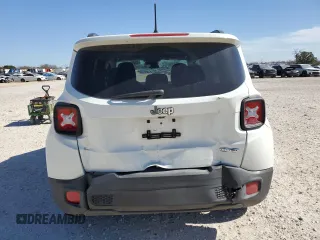 2017 Jeep Renegade Latitude with VIN ZACCJABB4HPG67092, listed as a Copart auction lot 42410215 with 122,085 mi miles and Salvage Title. Bid and sale history available at carsss.com. Image 6.