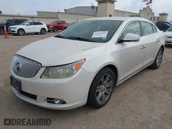 2012 Buick LaCrosse Leather with VIN 1G4GC5E33CF337877, listed as a IAAI auction lot 42144599 with 222,729 mi miles. Bid and sale history available at carsss.com. Image 2.