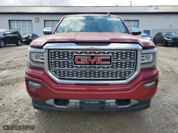 2018 GMC Sierra 1500 Denali with VIN 3GTU2PEC6JG159626, listed as a Copart auction lot 81371384 with 101,456 mi miles and Salvage Title. Bid and sale history available at carsss.com. Image 5.