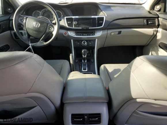 2014 Honda Accord Sedan EX-L with VIN 1HGCR2F8XEA221104, listed as a Copart auction lot 59511484 with 109,196 mi miles and Salvage Title. Bid and sale history available at carsss.com. Image 8.