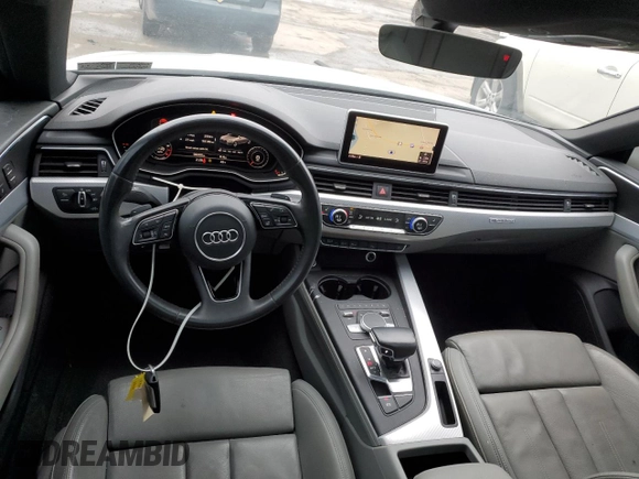 2018 Audi A5 Sportback Premium Plus with VIN WAUENCF54JA011636, listed as a Copart auction lot 39844873 with 98,266 mi miles. Bid and sale history available at carsss.com. Image 8.