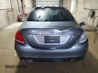 2017 Mercedes-Benz C 300 z VIN 55SWF4KB4HU190248, wystawiony jako Copart lot #59984725 z przebiegiem 46 159 mil mil oraz Szkoda całkowita • Salvage title. Historia ofert i sprzedaży dostępna na DreamBid. Obrazek 6.