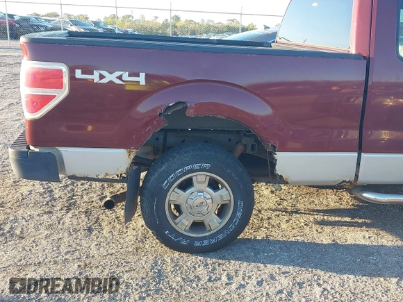 2009 Ford F-150 STX with VIN 1FTRX14869FB33803, listed as a IAAI auction lot 41773290 with 122,945 mi miles and . Bid and sale history available at DreamBid. Image 14.