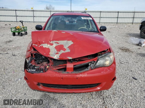 2008 Subaru Impreza i с VIN JF1GE61648H524907, выставлен на аукционе Copart как лот 49780325 с пробегом 85 954 миль миль и Списание • Salvage title. История ставок и продаж доступна на DreamBid. Изображение 5.
