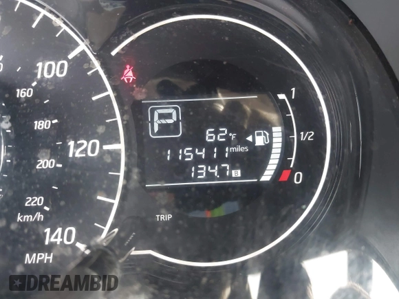 2016 Nissan Note SV with VIN 3N1CE2CP1GL404296, listed as a IAAI auction lot 42088818 with 115,411 mi miles and . Bid and sale history available at DreamBid. Image 7.