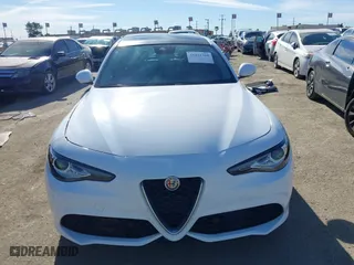 2019 Alfa Romeo Giulia Ti with VIN ZARFAMBN0K7606230, listed as a IAAI auction lot 41421769 with 69,274 mi miles. Bid and sale history available at carsss.com. Image 12.