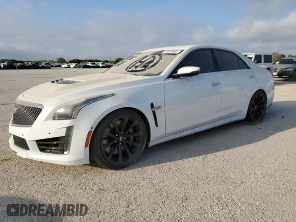 2017 Cadillac CTS-V z VIN 1G6A15S65H0216411, wystawiony jako Copart lot #72227484 z przebiegiem 57 241 mil mil oraz Szkody całkowita. Historia ofert i sprzedaży dostępna na DreamBid. Obrazek 1.