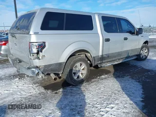 2016 Ford F-150 XL with VIN 1FTEW1CG7GKF33027, listed as a IAAI auction lot 41618098 with 121,747 mi miles and . Bid and sale history available at carsss.com. Image 4.