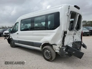 2018 Ford Transit Passenger XL z VIN 1FBAX2CM6JKA67593, wystawiony jako Copart lot #46419645 z przebiegiem 27 491 mil mil oraz Szkody całkowita. Historia ofert i sprzedaży dostępna na DreamBid. Obrazek 2.