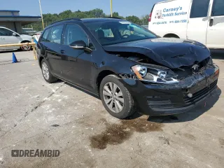 2017 Volkswagen Golf SportWagen S with VIN 3VW017AU1HM532340, listed as a Copart auction lot 58651844 with 73,535 mi miles and Salvage Title. Bid and sale history available at carsss.com. Image 4.