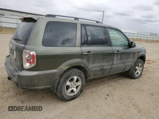 2006 Honda Pilot EX-L with VIN 2HKYF18596H534052, listed as a Copart auction lot 50204455 with 177,881 mi miles and Salvage Title. Bid and sale history available at DreamBid. Image 3.