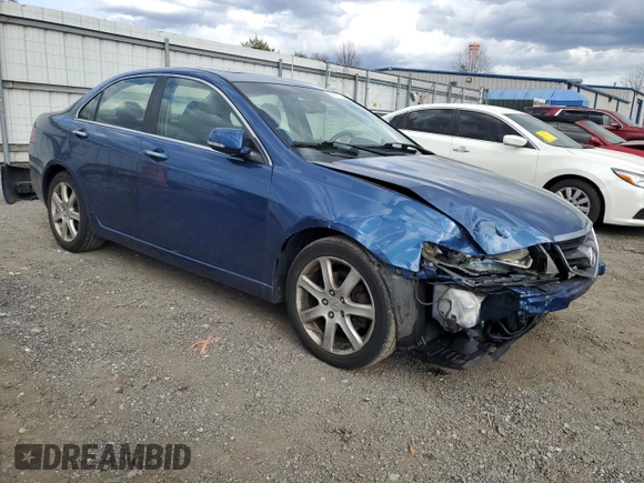 2004 Acura TSX with VIN JH4CL96804C005546, listed as a Copart auction lot 50717235 with 274,971 mi miles and Salvage title. Bid and sale history available at DreamBid. Image 4.